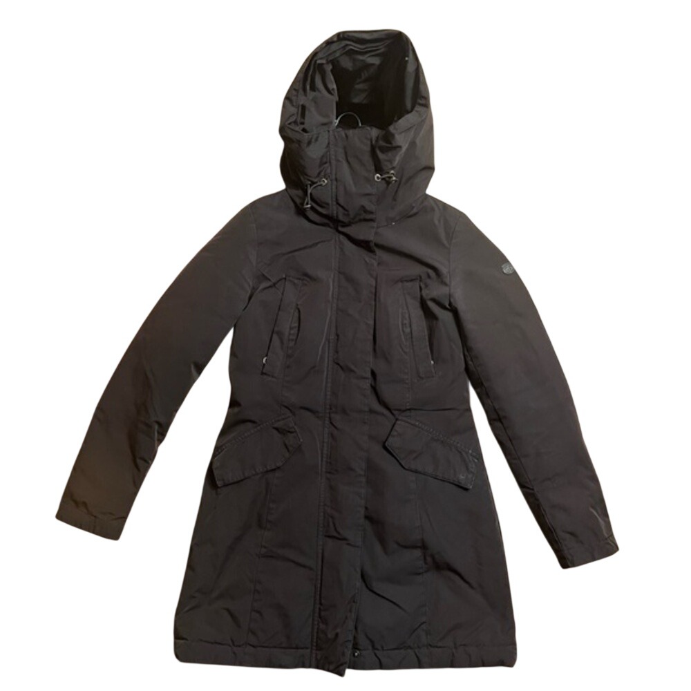 Goldbergh Parka Women Size 6 Brown Insulated Hooded Luxury Ski Jacket Coat
